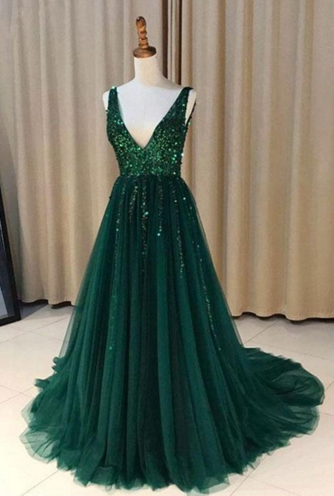 emerald silk dress long