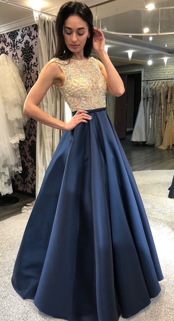 Navy prom dresses outlet 2019