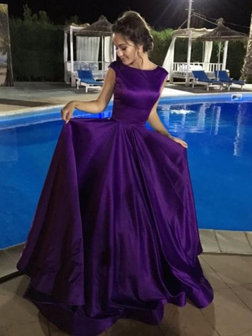 Purple prom cheap dresses 2019