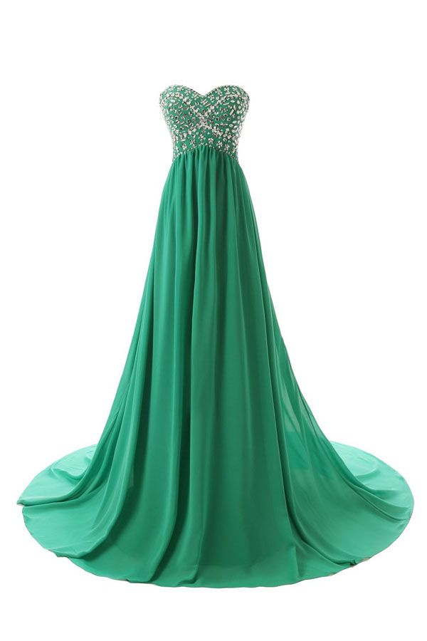 beautiful green gowns